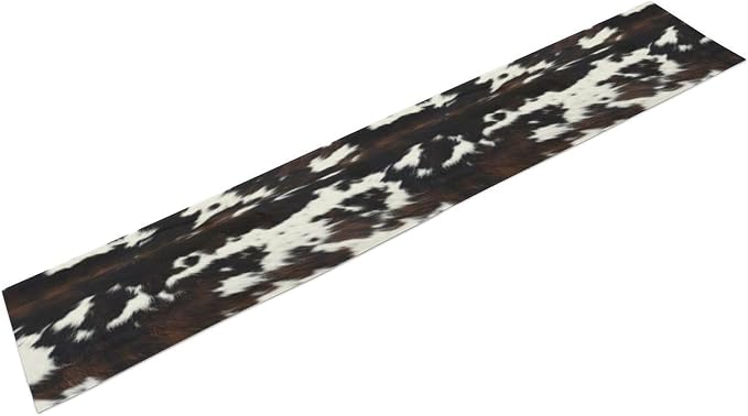 Cow Print Table Runner, 13x120 Inch - Image 7