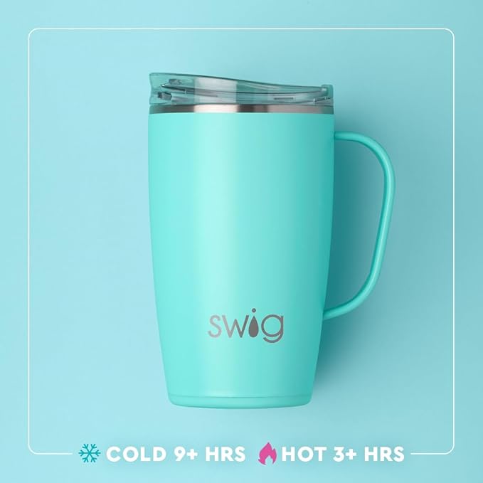 Swig Life 18oz Travel Mug, Insulated Tumbler - Image 3