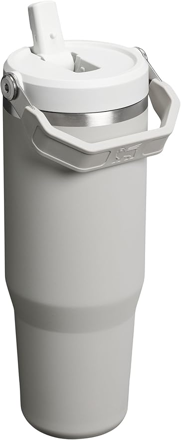 STANLEY IceFlow 2.0 Flip Straw Tumbler, 30 oz, Ash | Easy Carry Handle | Twist - Image 3