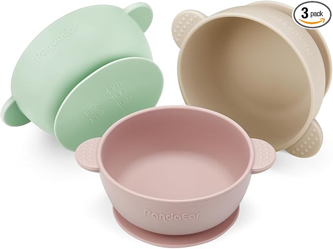 PandaEar 3 Pack Baby Bowls by PandaEar