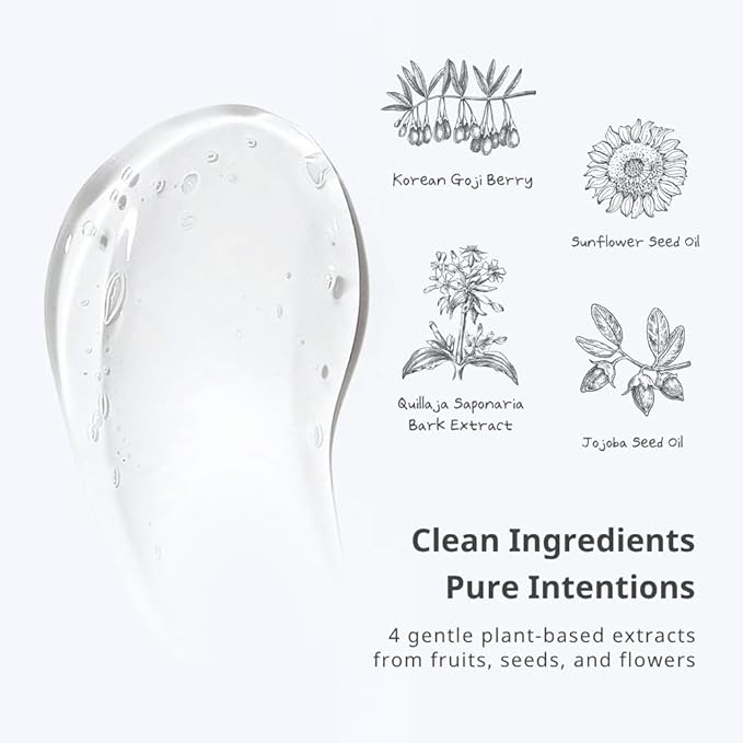 Cha&Mom Head-to-toe Korean Baby Skincare - Hypoallergenic, Plant Based, and Natural Hair & Body Wash, 10.58oz