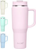 EALGRO 40 oz Tumbler with Handle, Insulated Tumblers with Lid and Straw | by EALGRO