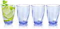 Topsky 12-ounce Plastic Water Tumblers | Set of 4 Transparent Unbreakable by HomeandKitchenNO1