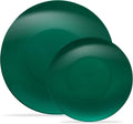 PLASTICPRO 32 Piece Combo Christmass Set includes 16-7'' inch Plates & 16-10'' by PLASTICPRO