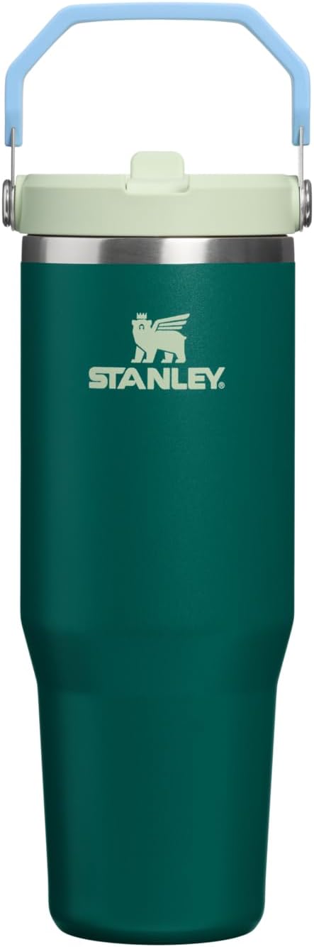 STANLEY IceFlow 2.0 Flip Straw Tumbler, 30 oz, Honeydew Garden | Easy Carry by Unknown