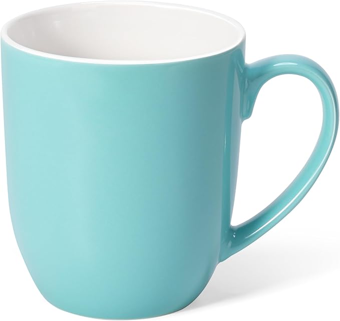 Urbanstrive 16 oz Large Coffee Mugs Set of 6 Ceramic Coffee Mug White Coffee - Image 9