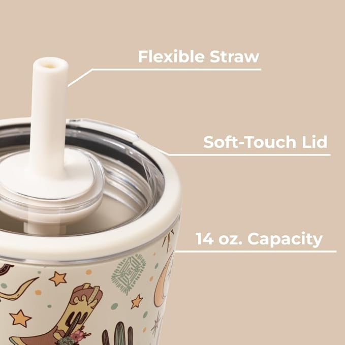 HydroJug Everyday Tumbler 14 oz, Ceramic-Lined Straw Cup - Image 4