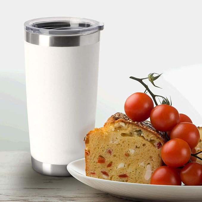 HASLE OUTFITTERS 20oz Stainless Steel Tumblers Bulk, Insulated Travel Cup - Image 5
