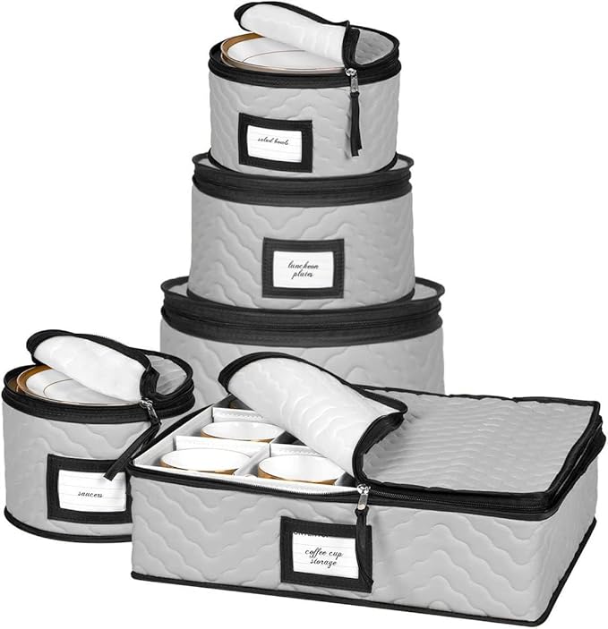 China Storage Containers 5-Piece Set Moving Boxes, Quilted Microfiber | by HOLDN%E2%80%99STORAGE