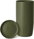 Simple Modern Insulated Travel Coffee Mug 360° Lid | 16oz | Green | Voyager by Unknown