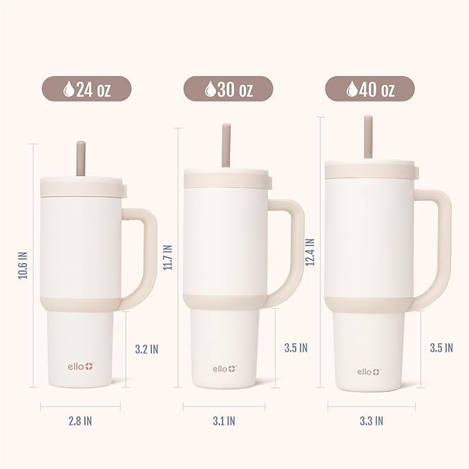 Ello Oasis 24oz Insulated Stainless Steel Tumbler - Image 8