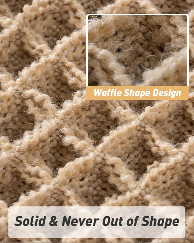 AMOAMI Upgraded Waffle Bath Mat, Super Absorbent Non Slip Bath Mats - Image 5
