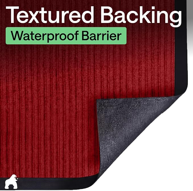 GORILLA GRIP Waterproof Traffic Guard Door Mat, 2 Pack Heavy Duty Entryway Mats - Image 6