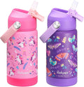 rockpapa 2 Pack Kids Insulated Water Bottle by rockpapa