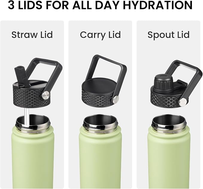Konokyo 24 oz Insulated Stainless Steel Water Bottle - Image 4