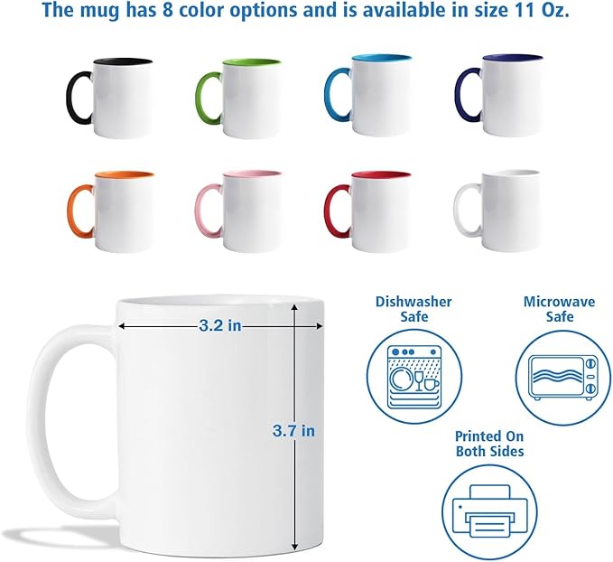 Dad EST 2026 Coffee Mug Gift For First Time Dad or Soon To Be Father, Customized Best Daddy Ever Accent Cup Gift For New Papa Father Grandfather, Personalized Year Name Papa White Ceramic Mug 11 15Oz