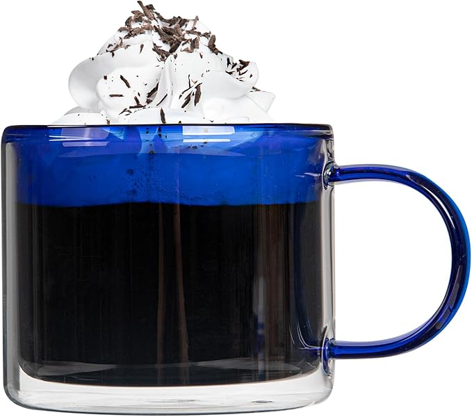 Restaurantware Coffee Cups 2 Pack of 11 oz Double Wall Glass Insulated Coffee - Image 9