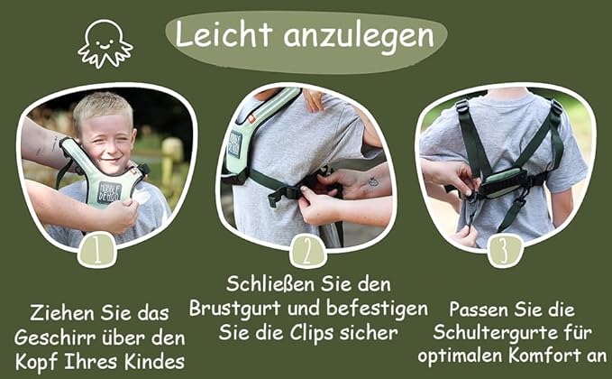 Hobbledehoo Safety Harness For Kids & Toddlers Aged 2-7 Years, Child Harness For Walking & Play Autism Safety Awareness