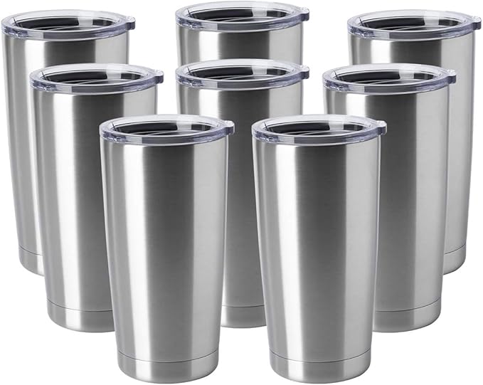HASLE OUTFITTERS 20oz Tumblers Bulk Stainless Steel Cups by HASLEOUTFITTERS