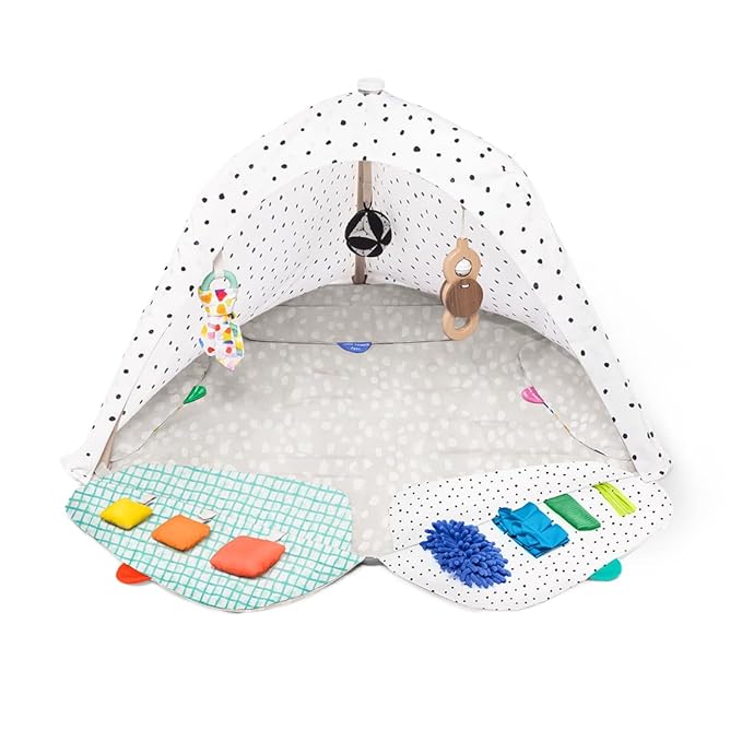 Lovevery Play Gym and Sensory Strands Bundle, Stage-Based Developmental Activity Gym for a Whole Year of Play Baby to Toddler Including Play Guide, Ages 0+ Months
