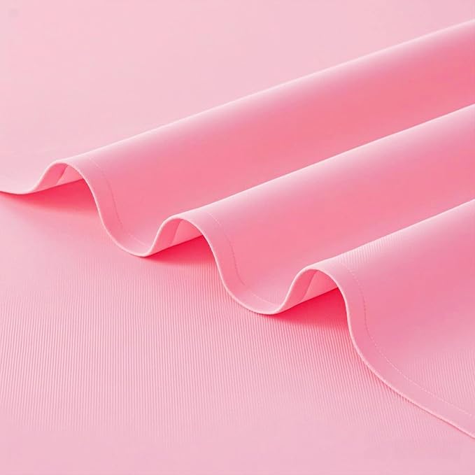 FOLINS&HOME Pink Waterproof Decorative Table Runner 72 Inches Long | 210GSM - Image 5