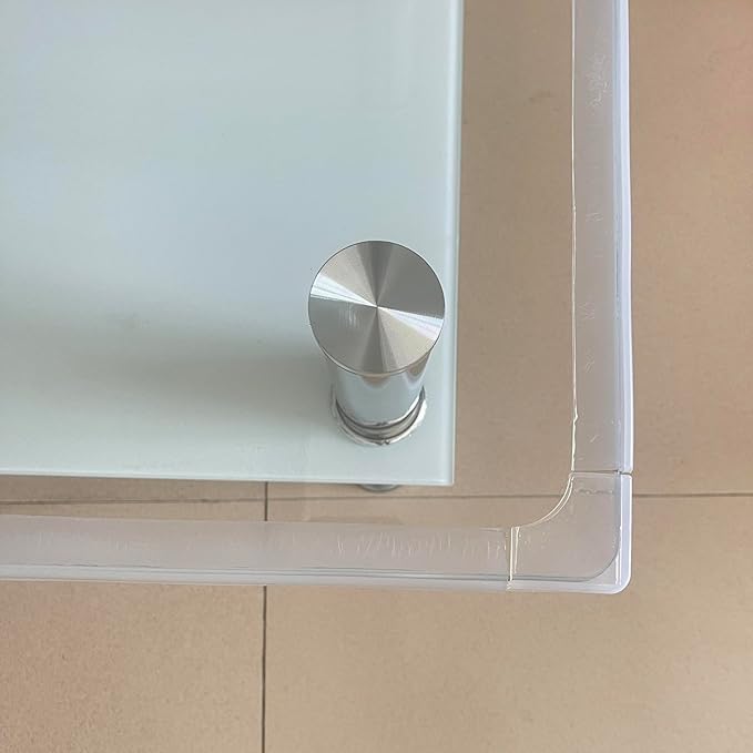 Food-Graded Silicone Clear Corner Protectors, Baby Proofing Table Edge Guards, Pre-Tapep Adhesive Soft for Kids Child Safety Proof, Cabinets Counter Furniture Bumpers (8, 1/5x4/5 in (Width))