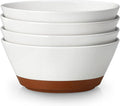MALACASA Soup Bowls, Ceramic Salad Bowls Set of 4, 36oz Ceramic Bowls | by MALACASA