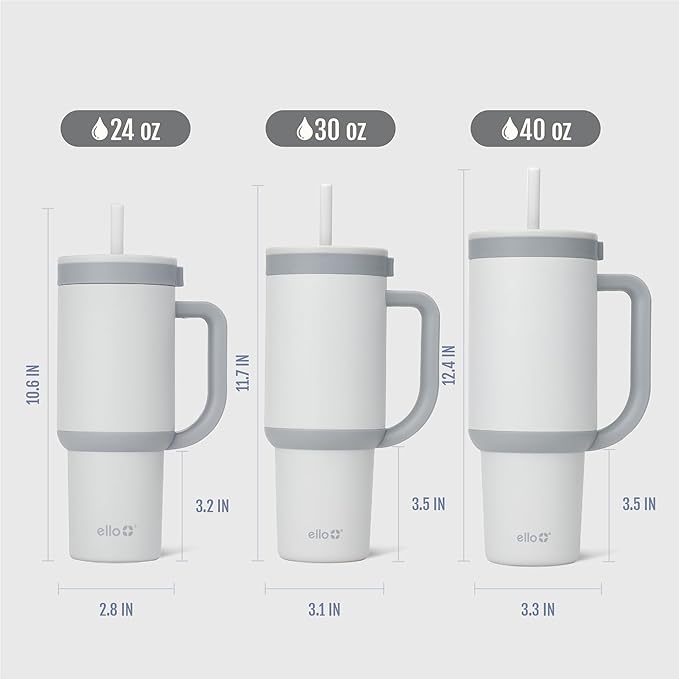 Ello Oasis 30oz Insulated Stainless Steel Tumbler - Image 8