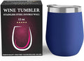 CHILLOUT LIFE 12 oz Stainless Steel Wine Tumbler by CHILLOUTLIFE