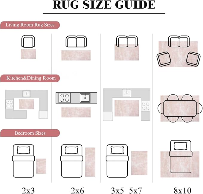 LIANLAM Washable Rug 9x12 Area Rugs - Image 8