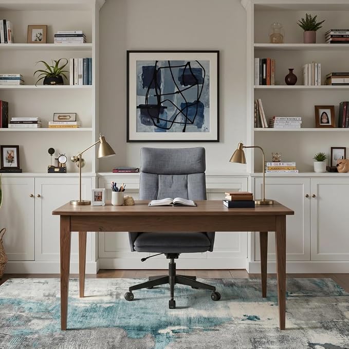 48"x72" Office Chair Mat for Hardwood Tile Floor, Under Desk Carpet Protector - Image 4