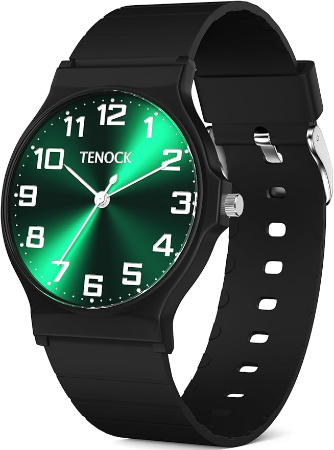 Kids Analog Watch Boys Girls, 30M Waterproof, Sports Watch for Boys, Easy to Read Children's Thin Dial Wrist Watches with Soft Band, for Ages 5-15 Kids Great Birthday Gifts Christmas Day