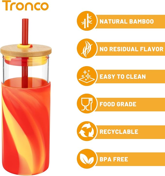 Tronco 20 oz Glass Tumbler - Image 3