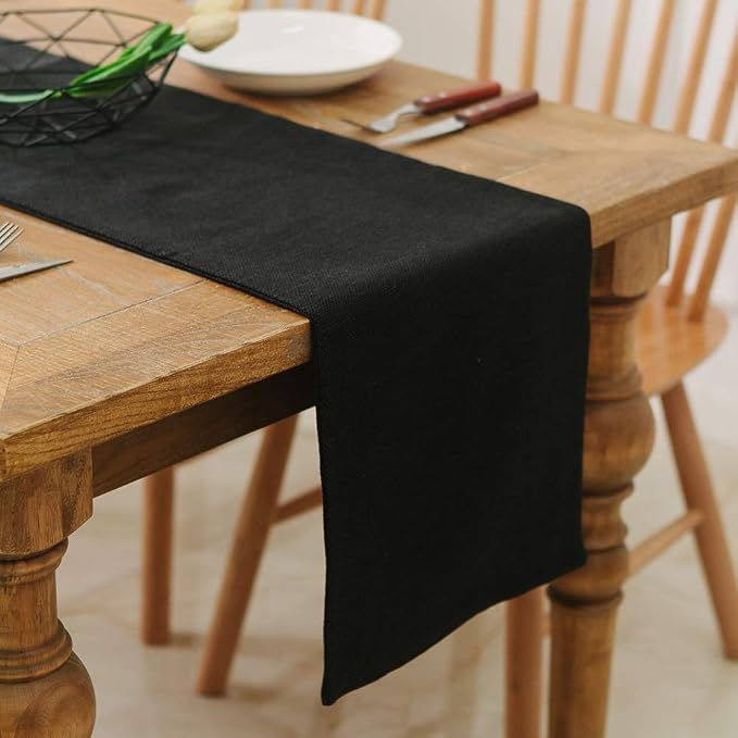 2 Piece Fabric in 1, Dinning Table Runner 12 x 108 Inches Farmhouse Kitchen by NATUS+WEAVER