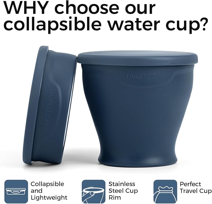 TakeToday Collapsible Cup 8 oz 2-Pack - Image 3