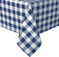 54 x 108 Inch Checkered Tablecloth Rectangle by Hiasan