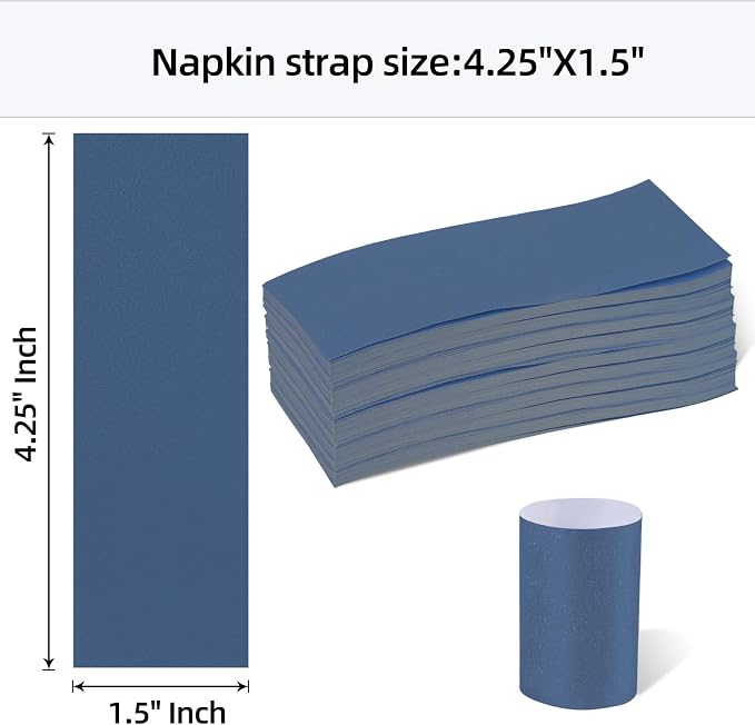 Germiwipe 500 Pcs Napkin Bands Self-Adhesive - Image 2