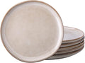 AmorArc Ceramic Plates Set of 6, 8.5 Inch Stoneware Small Dinner Plates Set | by AmorArc