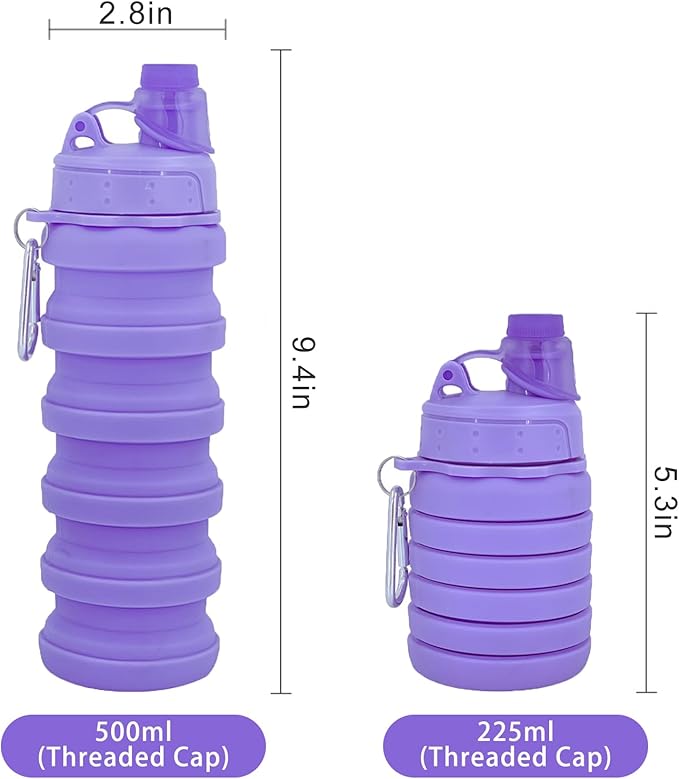Collapsible Water Bottles Travel water bottle Sports Portable Sport Water - Image 8