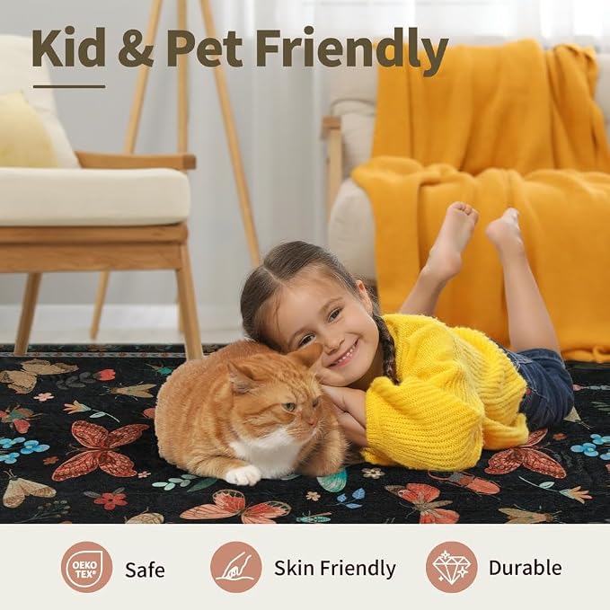 8x10 Washable Area Rugs for Living Room&Bedroom - Image 8