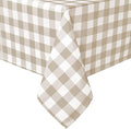 60 x 84 Inch Checkered Tablecloth Rectangle by Hiasan
