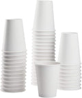 Karat 8oz Paper Hot Coffee Cups Disposable, Leak-Resistant Double Poly-Lined by Karat