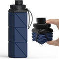 BEAUTAIL Collapsible Water Bottles 21 oz, Silicone Portable Water Bottle | BPA by BEAUTAIL