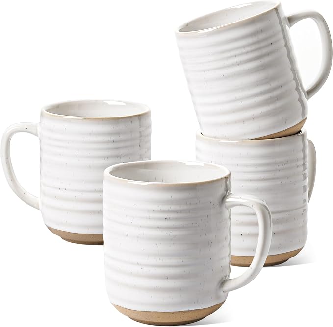 LE TAUCI Coffee Mugs 12 oz, Ceramic Coffee Cups by LETAUCI