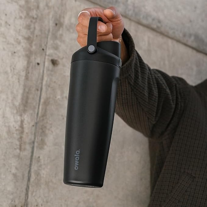 Owala FreeSip Sway Stainless Steel Water Bottle 30 oz Dreamy Field - Image 8