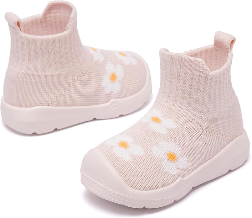 MORENDL Toddler Sock Shoes Baby Walking Shoes Infant Slippers Boys & Girls Non-Slip Sneakers