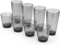 KOXIN-KARLU Hammered 15-ounce and 26-ounce Plastic Tumbler Acrylic Glasses by KOXIN-KARLU