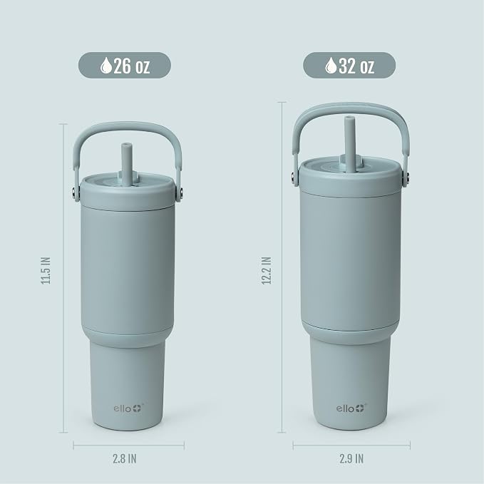 Ello Oasis Go+ 32oz Insulated Stainless Steel Tumbler - Image 7