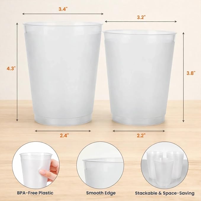 Personalized Poolside Party Cups, Reusable Plastic Cups | Summer Vacation And - Image 5