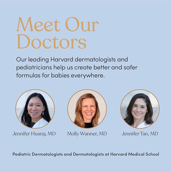 Travel Baby Shampoo & Body Wash - Organic, Hypoallergenic Baby Soap Hydrates + Nourishes Skin Barrier While Cleansing, Tear Free Formula | 1.7 fl. oz.